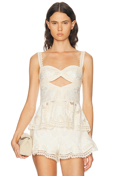 Bertha Lace Top