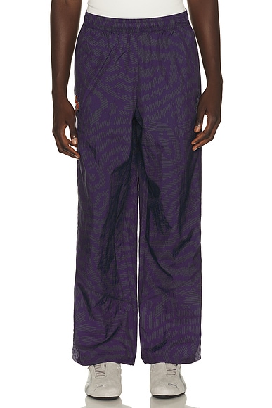 Puma Select x FPF x Salehe Bembury King Track Pants in Deep Plum