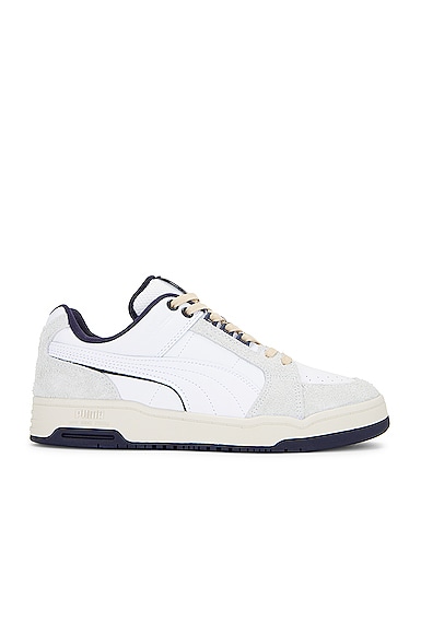 Puma Select Slipstream Low Baseline Sneaker in White