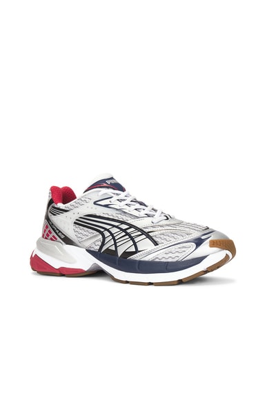 Shop Puma Velophasis Phased In Feather Gray & Club Navy