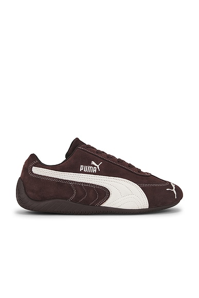 Speedcat Sneaker in Dark Chocolate-frosted Ivory