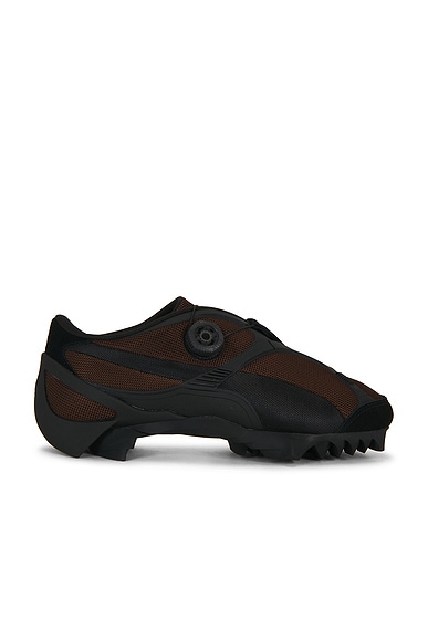 Puma Select Beisser Disc Sneaker in Chocolate & Puma Black
