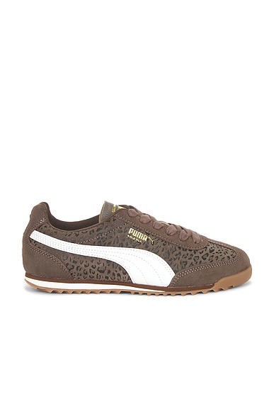 Puma Select Arizona Cat Sneaker in Matte Bronze & Warm White