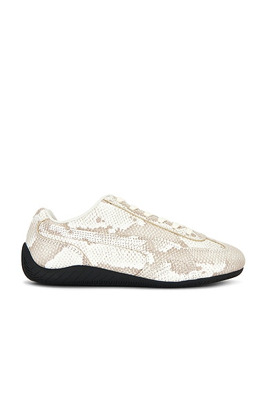 Puma Select Speedcat Snake Sneaker in Silver Fog & Vapor Gray