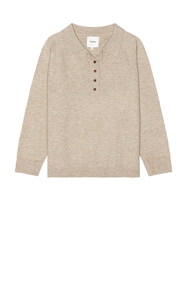 Hay Collared Knit Henley