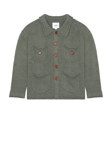 Hunter Knit Collared Knit Cardigan