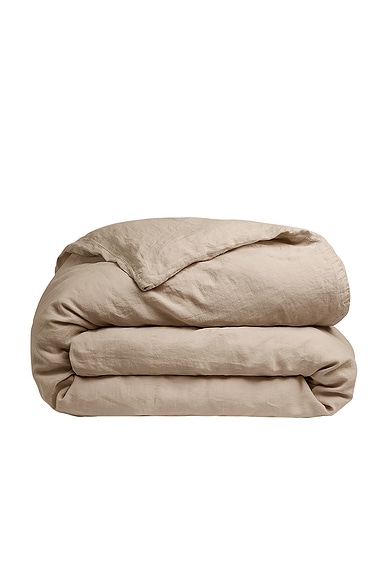 Parachute Linen Duvet Cover in Toast