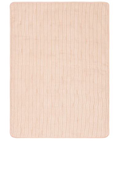 Organic Cloud Cotton Stripe Toddler Quilt