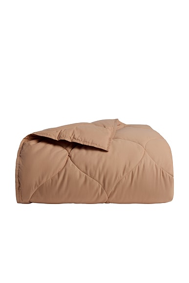 Parachute Cotton Drift Comforter in Adobe