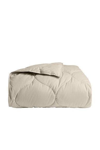 Parachute Cotton Drift Comforter in Bone