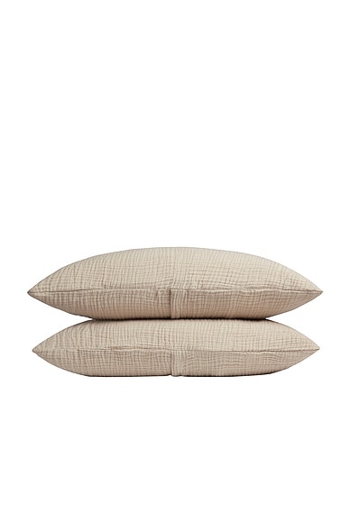 Organic Cloud Cotton Sham Set