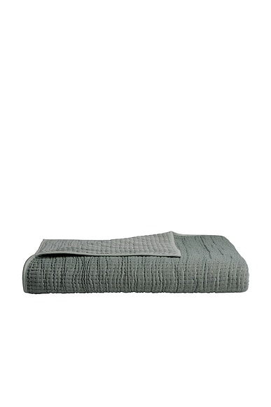 Organic Channel Gauze Throw