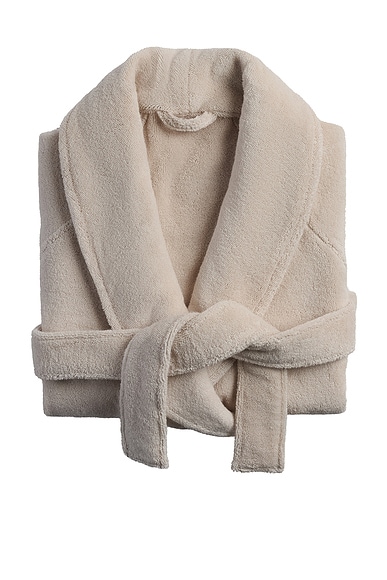 Parachute Classic Plush Robe in Bone