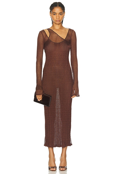 Double Layer Maxi Dress