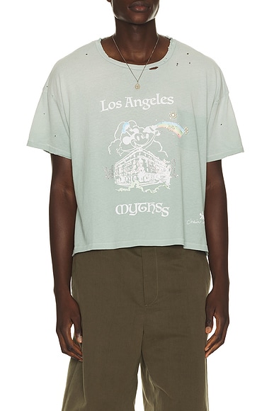 Paly Hollywood Mythsyss Tee in Teal