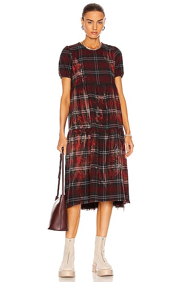 relaxed midi dress