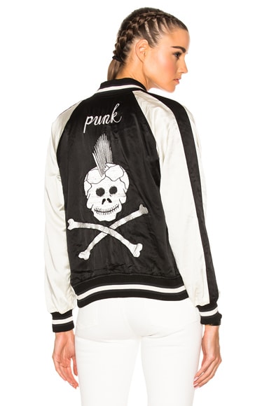 Reversible Punk Sukajan Bomber Jacket