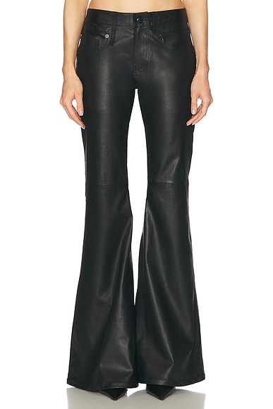 Boy Flare Leather Pant