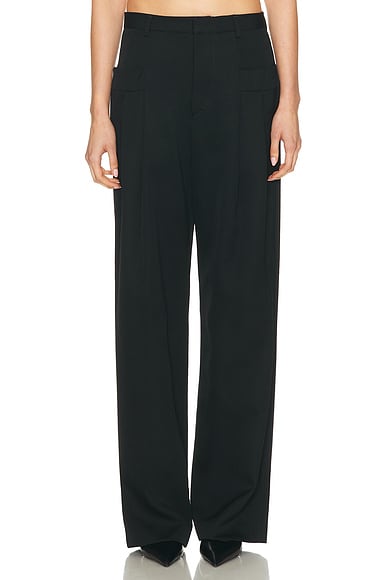 Pleated Pocket Trouser