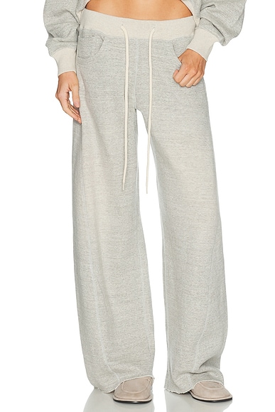 Relaxed Darted Sweatpant
