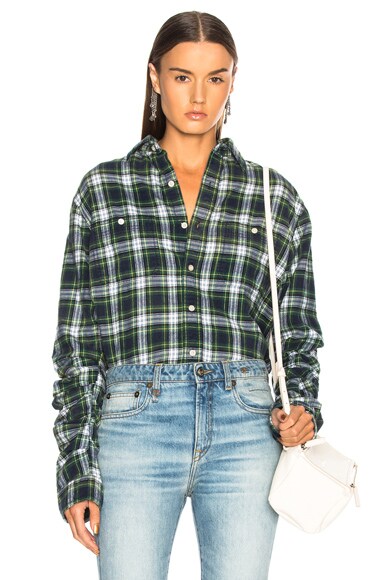 Pleated Sleeve Shirt