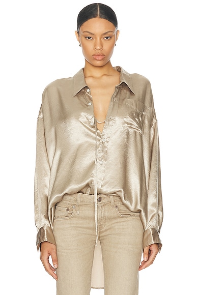 Isabel Marant Onyle Top in Fuchsia | FWRD