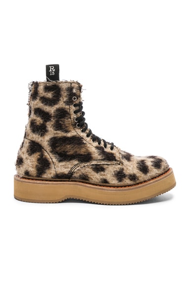 Single Stacked Suede Boot