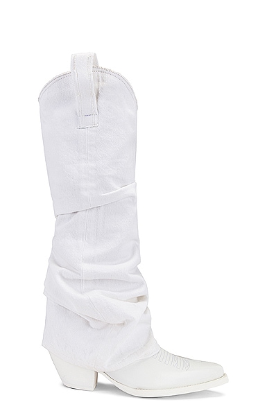 Mid Cowboy Boot with Sleeve