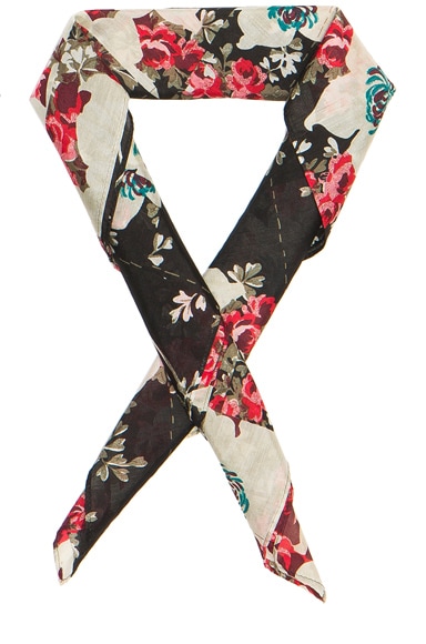 Kimono Floral Bandana Neck Tie