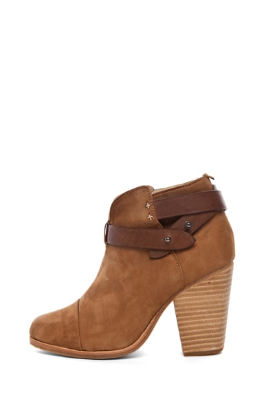 Rag & Bone Harrow Suede Boots in Camel | FWRD