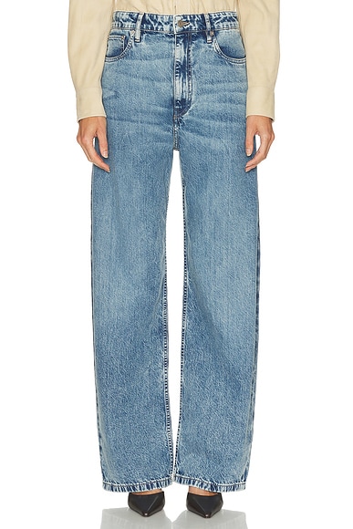 Ralph Lauren Collection Thompson Cotton Denim Jean in Salt Wash
