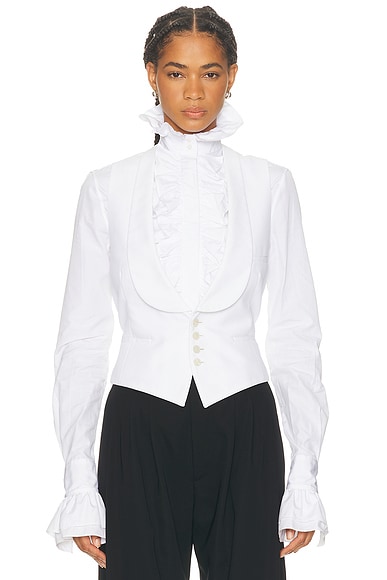Ralph Lauren Collection Zeke Vest in White