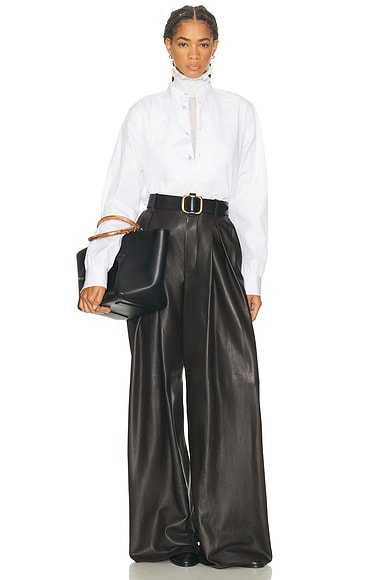 Ralph Lauren Collection Abbie Top in White