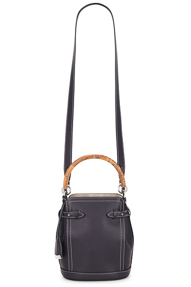 Ralph Lauren Collection Small Bucket Bag in Lux Navy