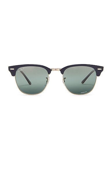 Ray-Ban Clubmaster Sunglasses in Black & Grey