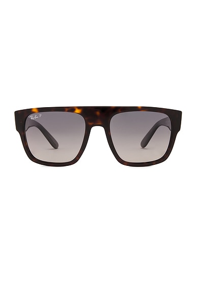 Drifter Square Sunglasses in Black