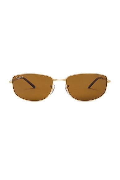 Ray-Ban Oval Sunglasses in Brown
