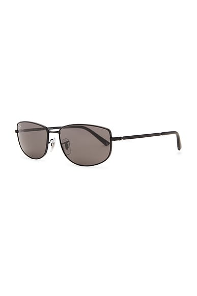 Shop Ray Ban Oval Sunglasses In Black
