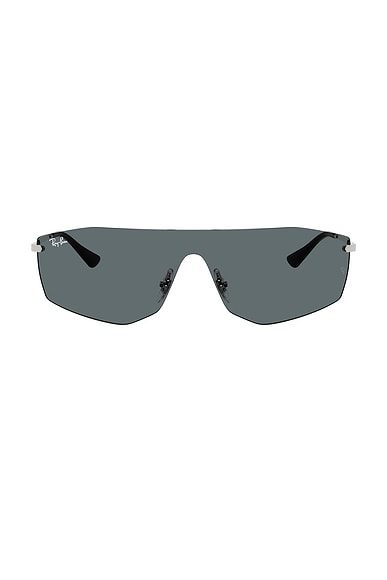 Ray-Ban Shield Sunglasses in Silver