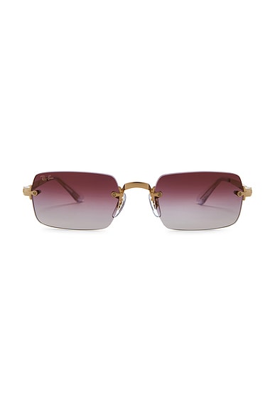 x A$ap Rocky RB3928 Rectangle Sunglasses