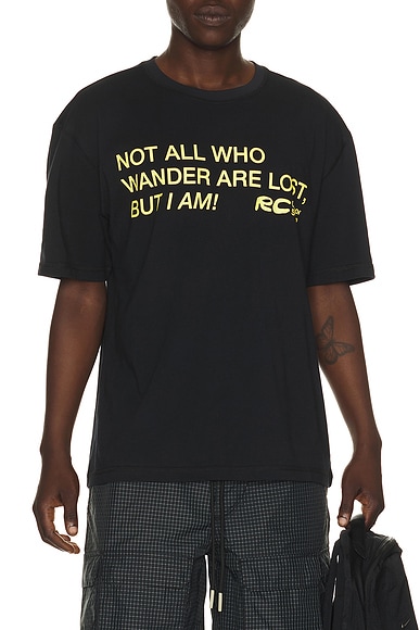RC Outdoor Supply Lost T-Shirt in Black