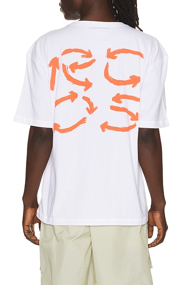 RC Outdoor Supply Paint Stroke T-Shirt in White
