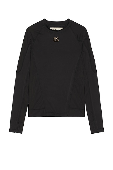 Fear of God Mesh Motocross Jersey in Black | FWRD