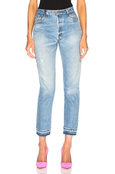 LEVI'S Released Hem High Rise Ankle