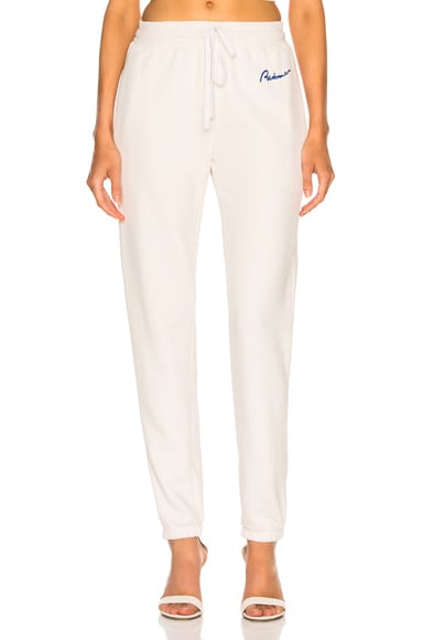 Chain Stitch Sweatpants
