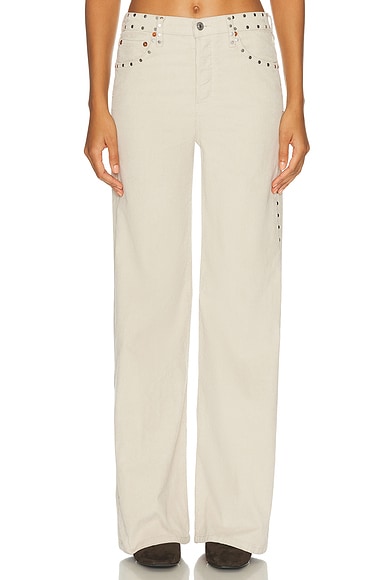 High Rise Wide Leg Jeans