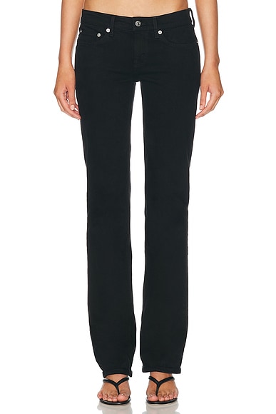 RE/DONE The Lean Straight Leg Jeans in Midnight Drive