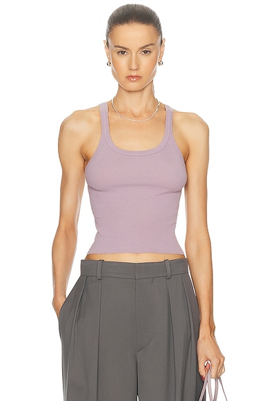 激安超安値 Racer Cropped Wang Alexander Tank FWRD | Pink Begonia in Top アイドル