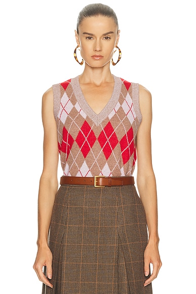 Argyle Vest