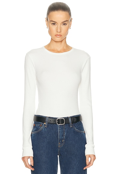 Baby Waffle Long Sleeve Top